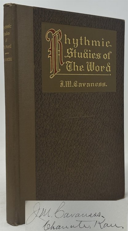 Image for Rhythmic Studies of the Word Rhythmic Studies of the Word