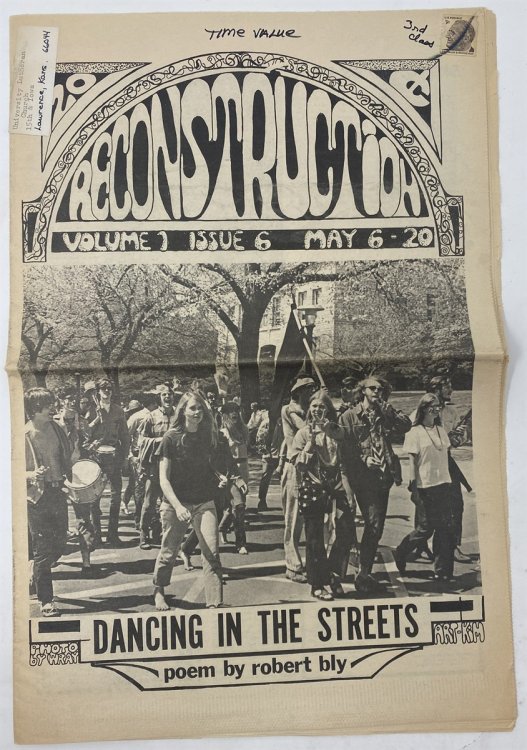 Image for Reconstruction: Vol.1,6. May 6-20, 1969. Reconstruction: Vol.1,6. May 6-20, 1969.