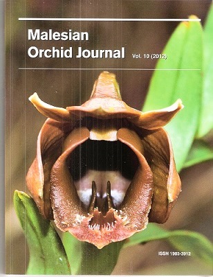 Image for Malesian Orchid Journal Volume 10 Malesian Orchid Journal Volume 10