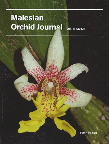 Image for Malesian Orchid Journal Volume 11 Malesian Orchid Journal Volume 11