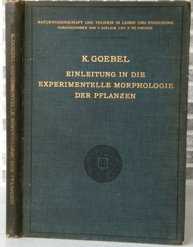 Image for Einleitung in die Experimentelle Morphologie der Pflanzen Einleitung in die Experimentelle Morphologie der Pflanzen