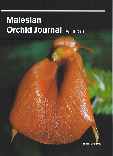 Image for Malesian Orchid Journal, Volume 16 Malesian Orchid Journal, Volume 16