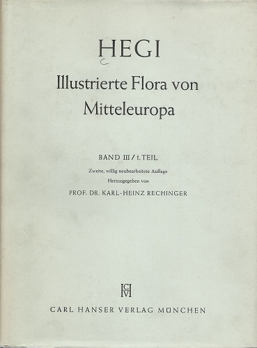 Image for Illustrierte Flora von Mittel-Europa, Band III/1: Dicotyledones, 1 Teil Illustrierte Flora von Mittel-Europa, Band III/1: Dicotyledones, 1 Teil