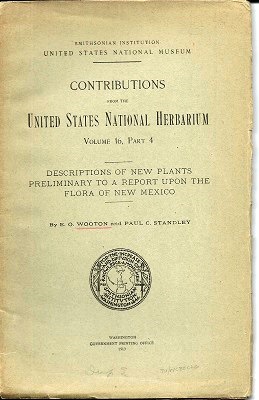 Image for Descriptions of New Plants Preliminary to a Report Upon the Flora of New Mexico Descriptions of New Plants Preliminary to a Report Upon the Flora of New Mexico