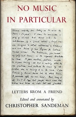 Image for No Music in Particular - letters from a friend No Music in Particular - letters from a friend