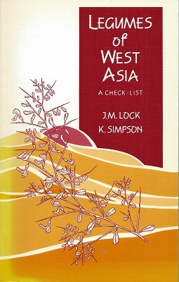 Image for Legumes of West Asia - a check-list Legumes of West Asia - a check-list
