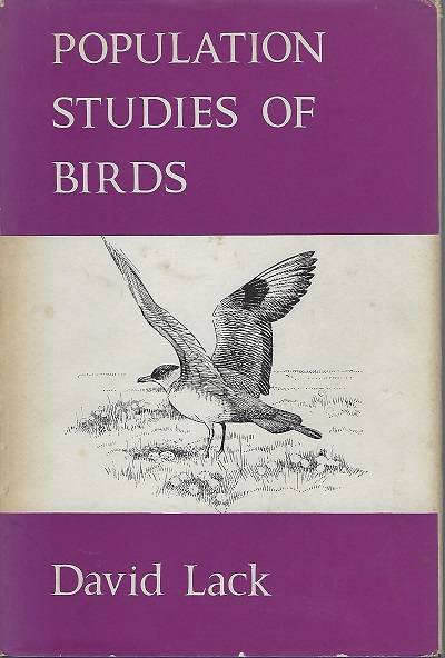 Population Studies of Birds [Richard Fitter's copy]
