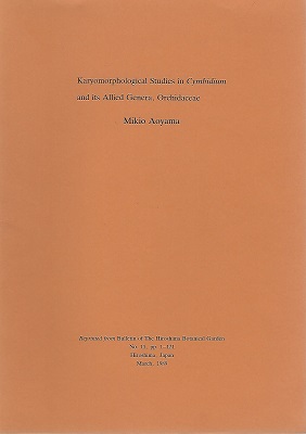 Karyomorphological Studies in Cymbidium and its Allied genera, Orchidaceae