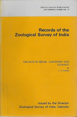 The Bats of Bihar - Taxonomy and Ecology