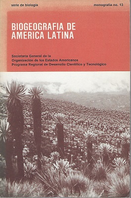 Image for Biogeografia de America Latina Biogeografia de America Latina