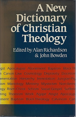 Image for A New Dictionary of Christian Theology A New Dictionary of Christian Theology