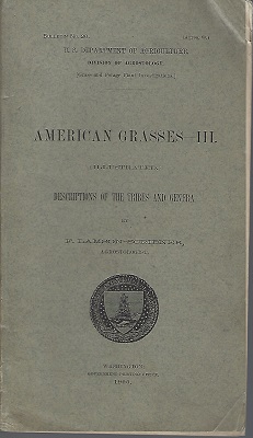 Image for American Grasses - III. Descriptions of the tribes and genera American Grasses - III. Descriptions of the tribes and genera