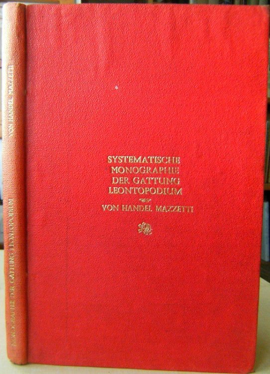 Image for Systematische Monographie der Gattung Leontopodium Systematische Monographie der Gattung Leontopodium
