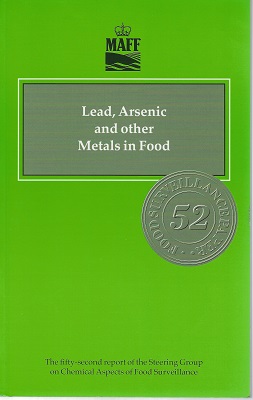 Image for Lead, Arsenic and Other Metals in Food Lead, Arsenic and Other Metals in Food