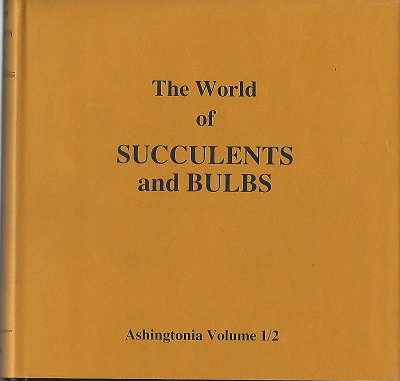 Image for Ashingtonia. Volumes 1 & 2 Ashingtonia. Volumes 1 & 2