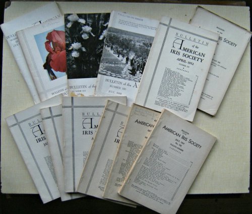 Image for Bulletin of the American Iris Society, Numbers 86, 106, 107, 111, 113, 118,124, 125, 150.153,156 Bulletin of the American Iris Society, Numbers 86, 106, 107, 111, 113, 118,124, 125, 150.153,156
