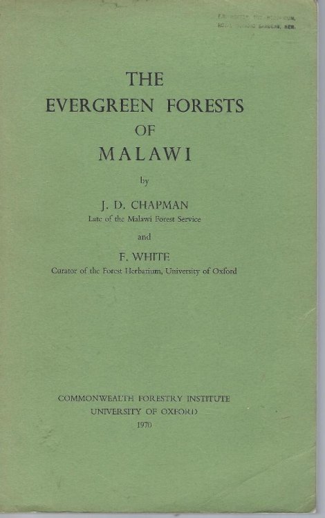 Image for The Evergreen Forests of Malawi The Evergreen Forests of Malawi