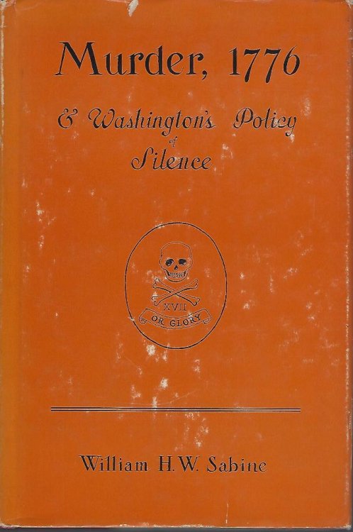 Image for Murder, 1776 & Washington's Policy of Silence Murder, 1776 & Washington's Policy of Silence