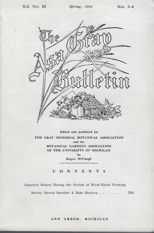 Image for Japanese Botany During the Period of Wood-Block Printing (The Asa Gray Bulletin, N.S. Vol III number 3-4) Japanese Botany During the Period of Wood-Block Printing (The Asa Gray Bulletin, N.S. Vol III number 3-4)