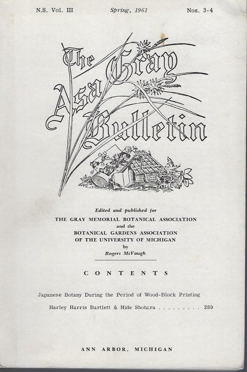 Image for Japanese Botany During the Period of Wood-Block Printing (The Asa Gray Bulletin, N.S. Vol III number 3-4) Japanese Botany During the Period of Wood-Block Printing (The Asa Gray Bulletin, N.S. Vol III number 3-4)