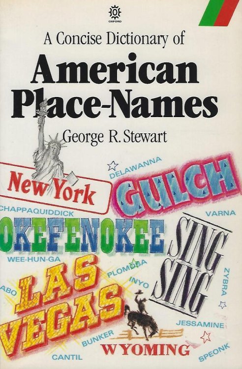 Image for A Concise Dictionary of American Place-Names A Concise Dictionary of American Place-Names
