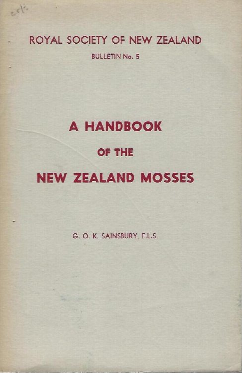 Image for A Handbook of the New Zealand Mosses A Handbook of the New Zealand Mosses
