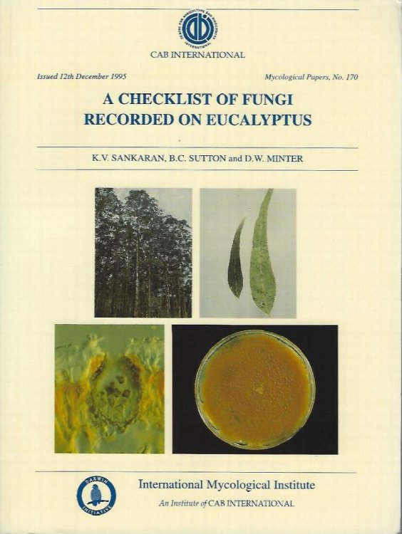 Image for A Checklist of Fungi Recorded on Eucalyptus A Checklist of Fungi Recorded on Eucalyptus