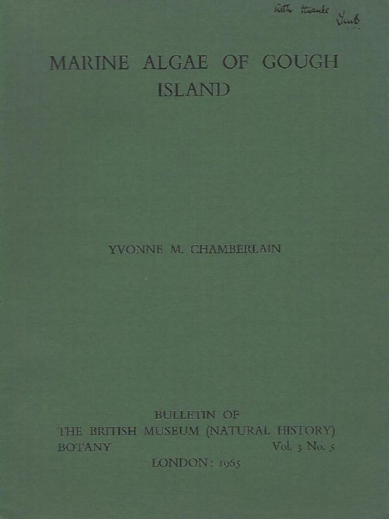 Image for Marine Algae of Gough Island Marine Algae of Gough Island