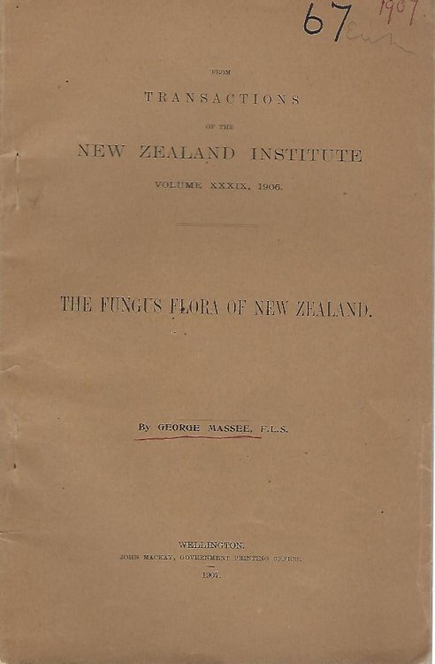Image for The Fungus Flora of New Zealand The Fungus Flora of New Zealand