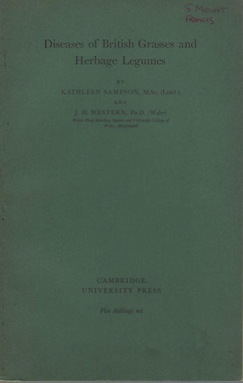 Image for Diseases of British Grasses & Herbage Legumes Diseases of British Grasses & Herbage Legumes