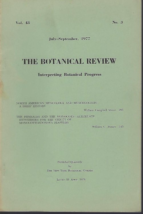Image for North American Muscology and Muscologists - A Brief History North American Muscology and Muscologists - A Brief History
