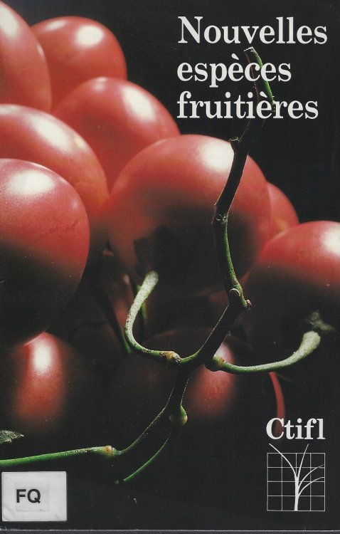 Image for Nouvelles Especes Fruitieres Nouvelles Especes Fruitieres