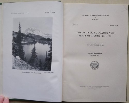 Image for The Flowering Plants and Ferns of Mount Rainier The Flowering Plants and Ferns of Mount Rainier