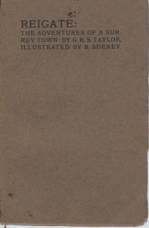 Image for Reigate : The Adventures of a Surrey Town Reigate : The Adventures of a Surrey Town