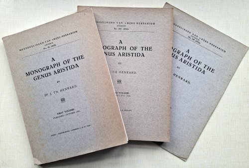 Image for A Monograph of the Genus Aristida (2 volumes + index) A Monograph of the Genus Aristida (2 volumes + index)