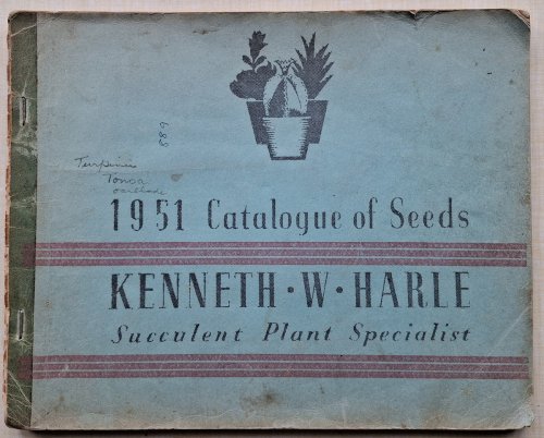 Image for Cactus and Succulents - Seed and Plant Catalogues Cactus and Succulents - Seed and Plant Catalogues