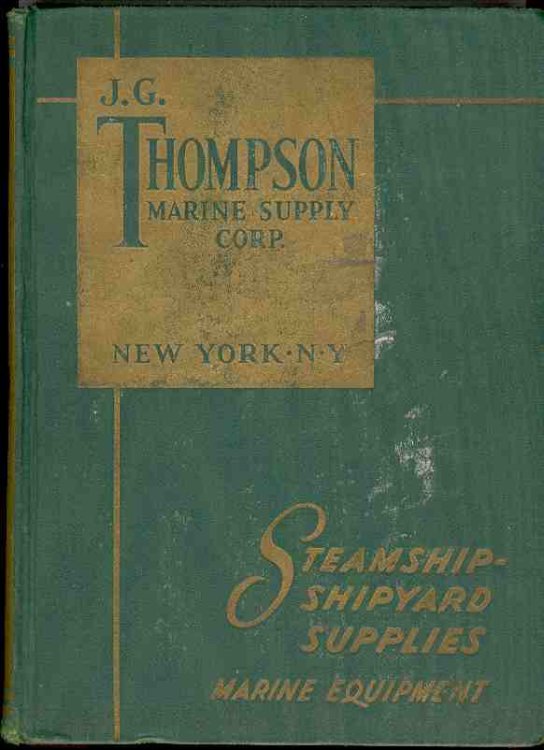 [Catalogue of] STEAMSHIP AND SHIPYARD SUPPLIES