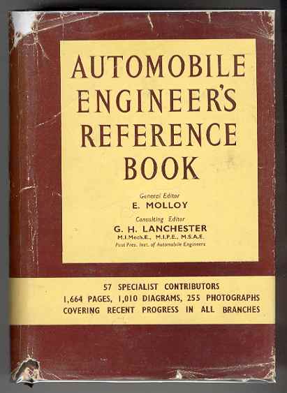 Image for AUTOMOBILE ENGINEER'S REFERENCE BOOK Intended for Automobile Designers, Draughtsmen and Production Engineers AUTOMOBILE ENGINEER'S REFERENCE BOOK Intended for Automobile Designers, Draughtsmen and Production Engineers