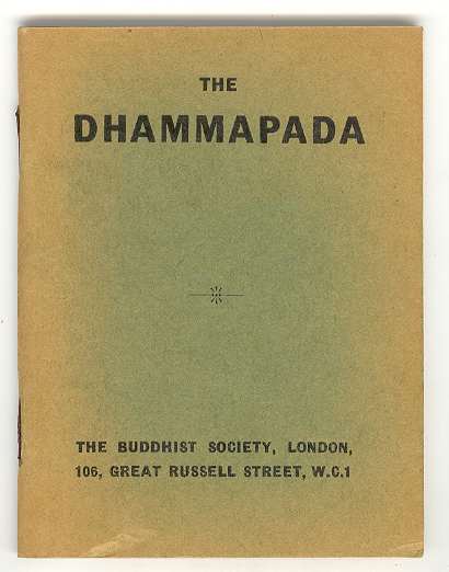 Image for The DHAMMAPADA: A New Version The DHAMMAPADA: A New Version