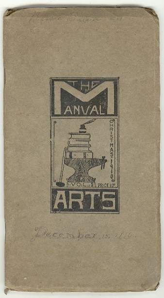 Image for The Manual Arts, Vol. I, No. 1 (Monthly publication of Manual Arts High School, Los Angeles) The Manual Arts, Vol. I, No. 1 (Monthly publication of Manual Arts High School, Los Angeles)