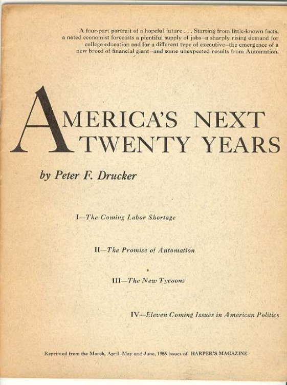 Image for America's Next Twenty Years America's Next Twenty Years