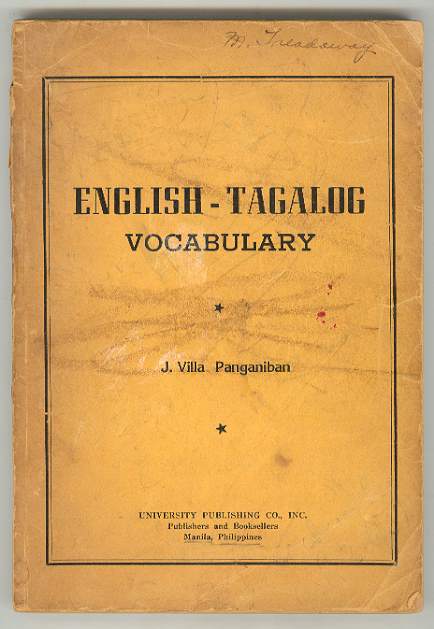 Image for ENGLISH - TAGALOG Vocabulary ENGLISH - TAGALOG Vocabulary
