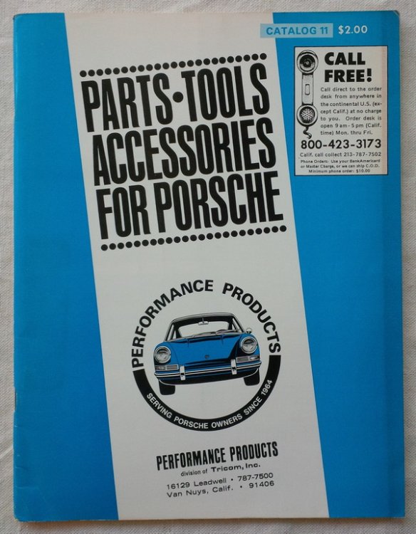 Image for Parts - Tools - Accessories for Porsche, Catalog 11 Parts - Tools - Accessories for Porsche, Catalog 11