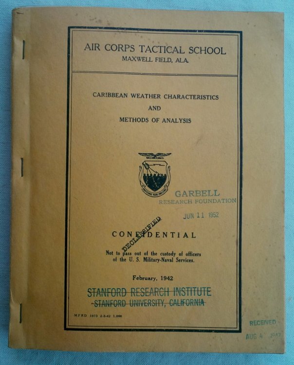 Image for Caribbean Weather Characteristics and Methods of Analysis Caribbean Weather Characteristics and Methods of Analysis