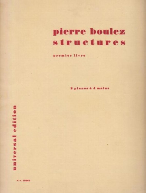 Structures, Premier Livre - 2 Pianos 4 Hands