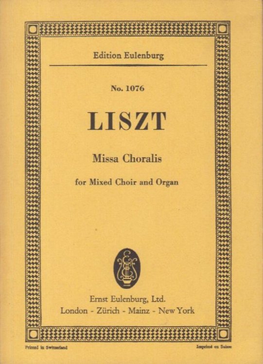Missa Choralis - Study Score