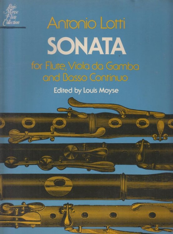 Image for Sonata for Flute, Viola da Gamba and Basso continuo - Set of Parts Sonata for Flute, Viola da Gamba and Basso continuo - Set of Parts