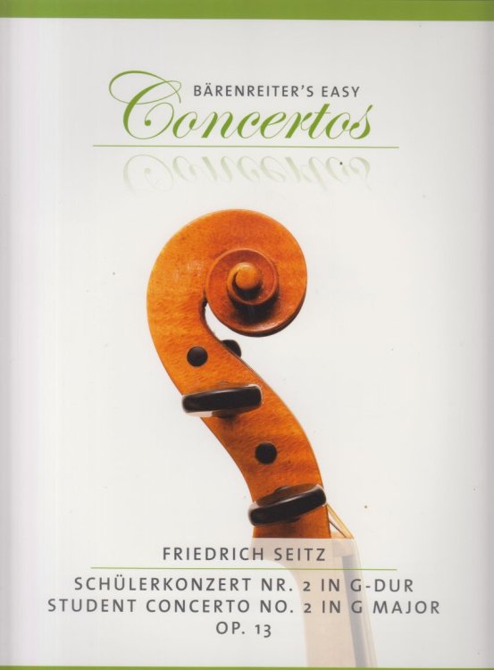 Image for Student Concerto No.2 in G major, Op 13 - Violin & Piano Student Concerto No.2 in G major, Op 13 - Violin & Piano