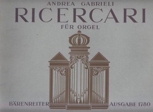Image for Ricercari for Organ Book 1 Ricercari for Organ Book 1