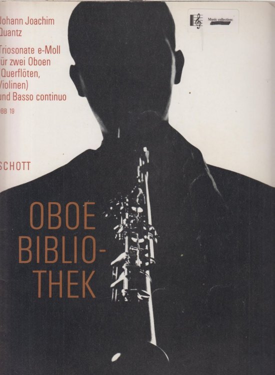 Image for Trio Sonata in e minor for 2 Oboes (Flutes, Violins) and Basso Continuo - Set of Parts Trio Sonata in e minor for 2 Oboes (Flutes, Violins) and Basso Continuo - Set of Parts